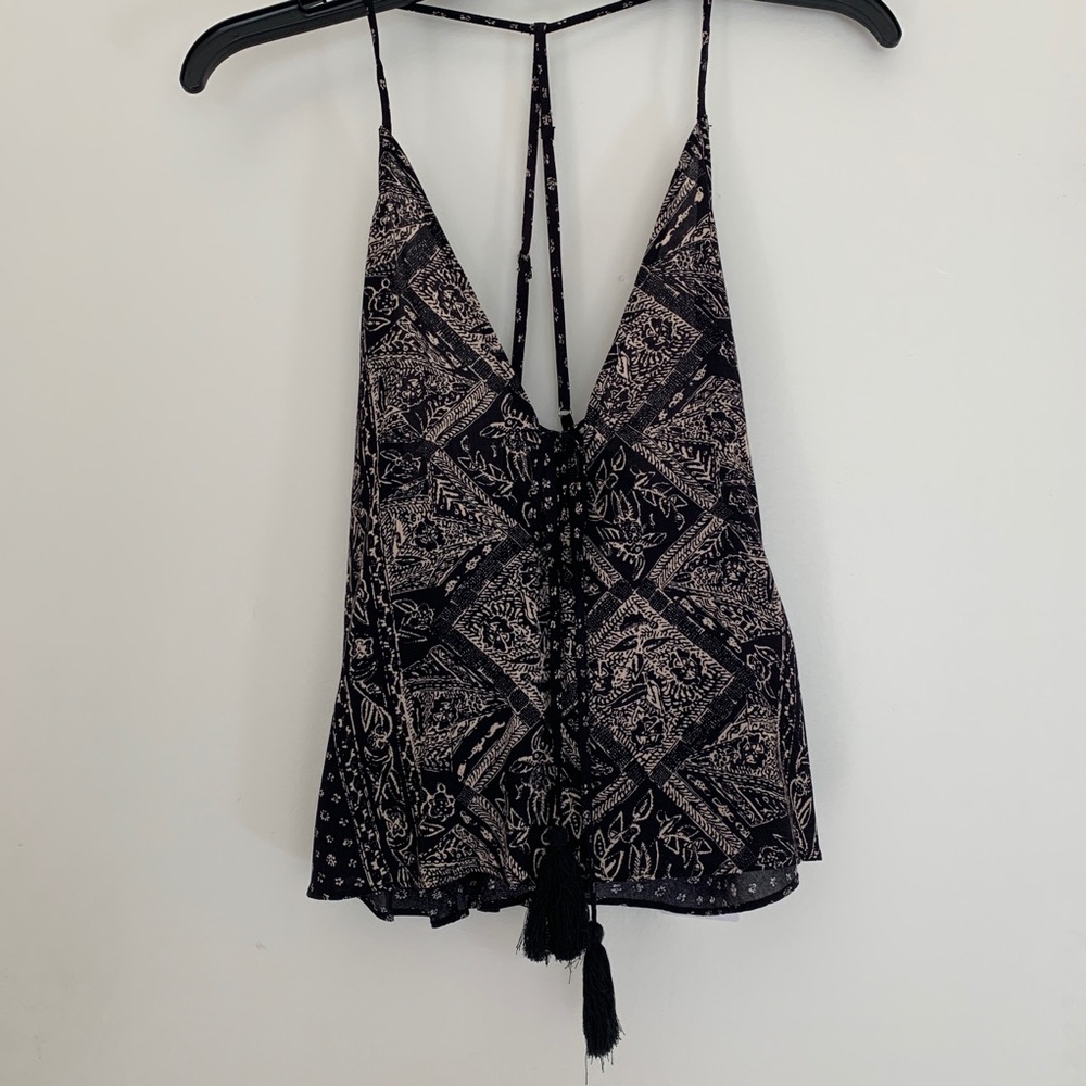 Cotton candy LA low back top